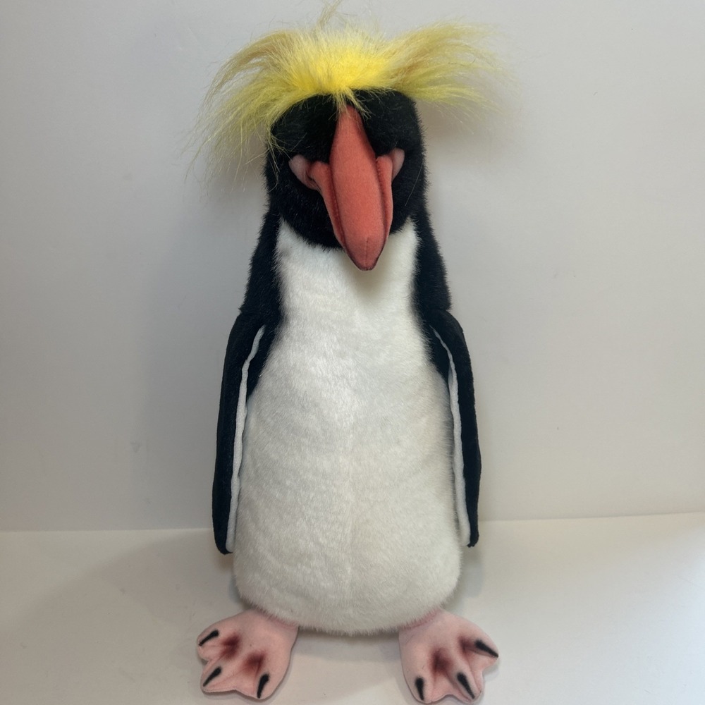 Discovery‎ Channel Large 20" Plush Macaroni Emperor Penguin  Stuffed